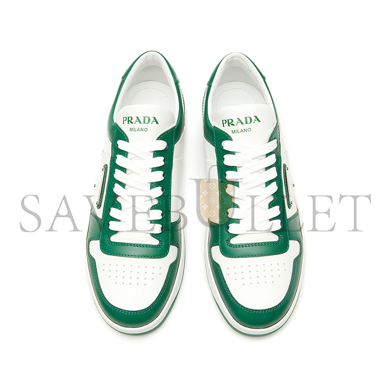 Pra*a two-tone leather downtown sneakers f0a8z